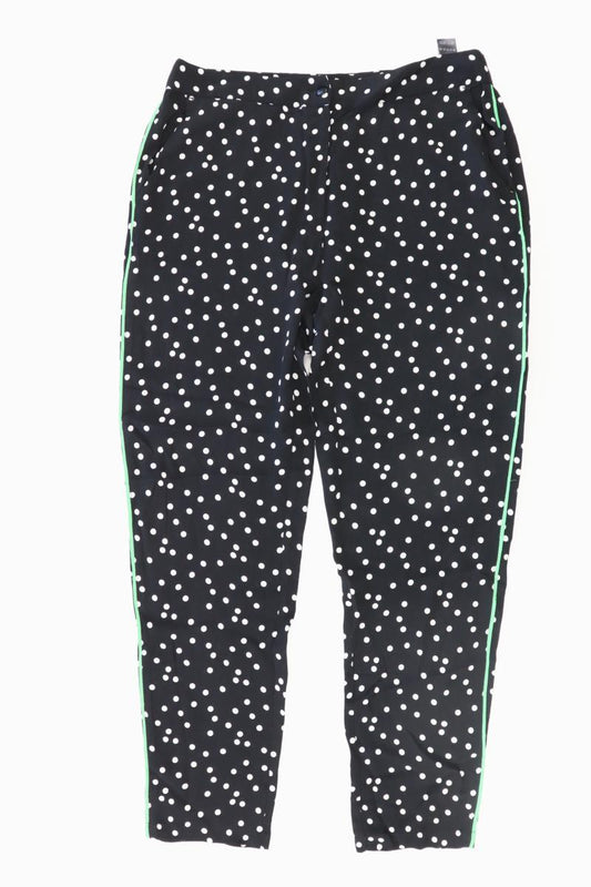 Miss E Studio Hose Gr. 40 gepunktet schwarz aus Viskose