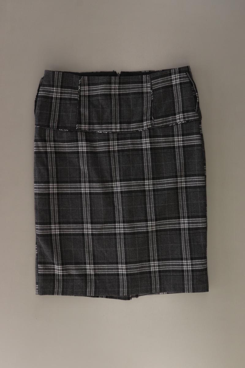 Vero Moda Rock Gr. 38 kariert grau aus Polyester