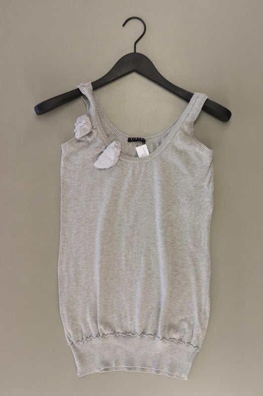 Sisley Stricktop Gr. M grau aus Baumwolle