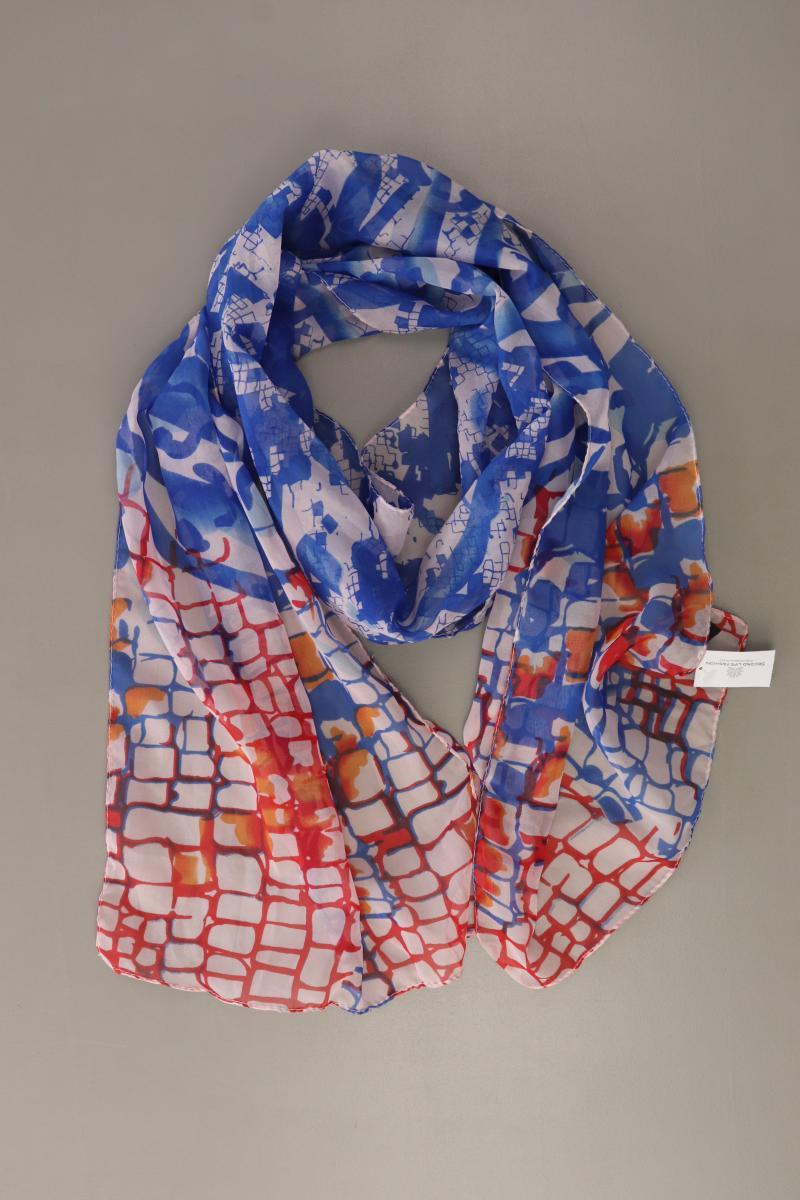 Tuch geometrisches Muster mehrfarbig aus Polyester
