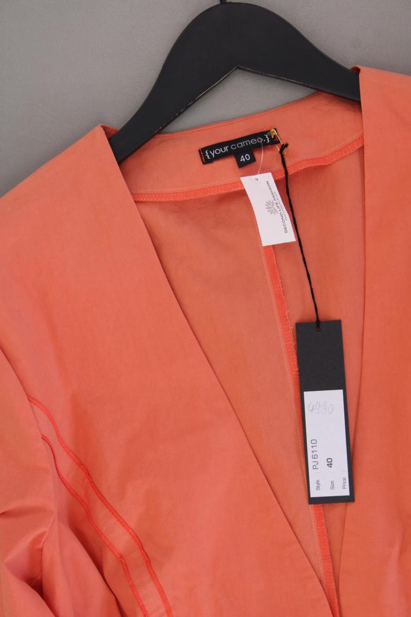 Your Cameo Regular Blazer Gr. 40 neu mit Etikett orange aus Baumwolle