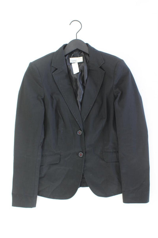 Esprit Blazer Gr. 40 schwarz aus Baumwolle