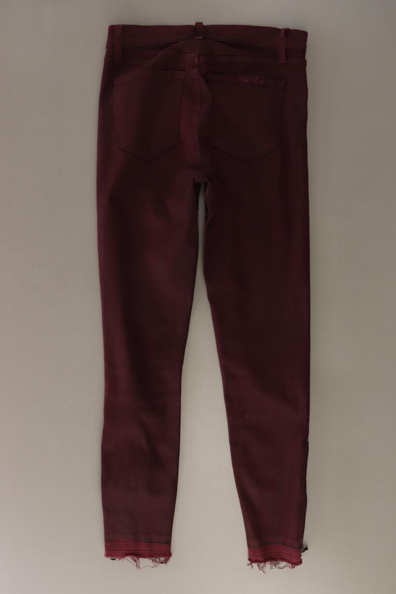 J Brand Hose Gr. W24 rot aus Baumwolle
