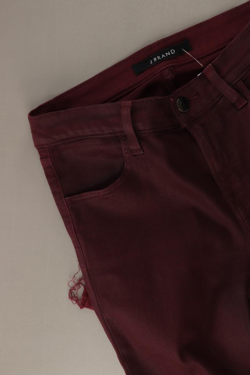 J Brand Hose Gr. W24 rot aus Baumwolle