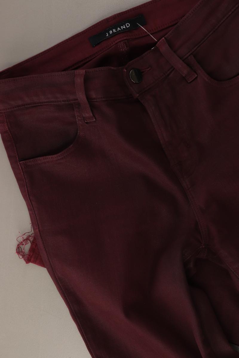 J Brand Hose Gr. W24 rot aus Baumwolle