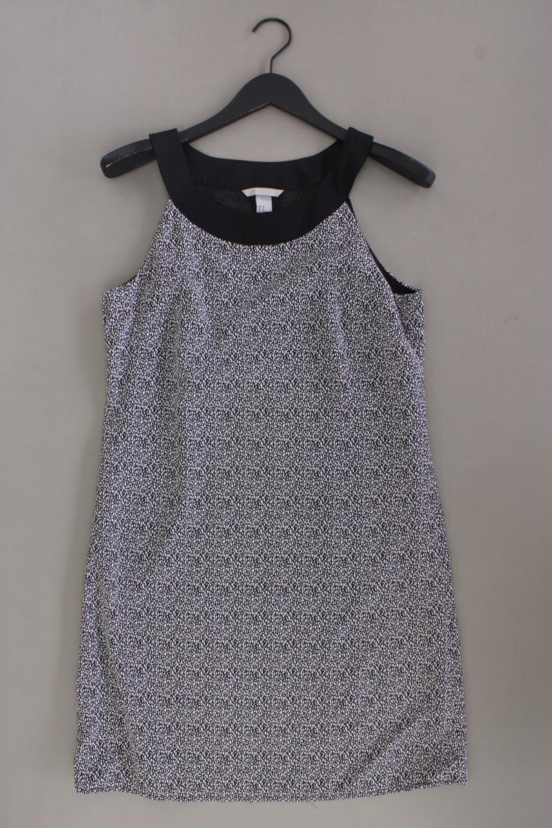 H&M Chiffonkleid Gr. 40 neuwertig Träger schwarz aus Polyester