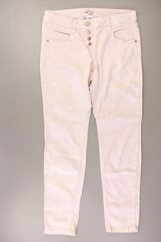 s.Oliver Straight Jeans Gr. 40 rosa aus Baumwolle