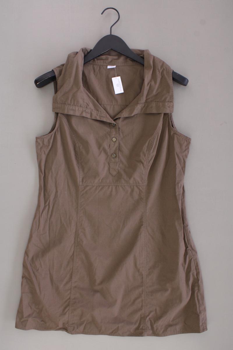CORLEY Regular Bluse Gr. 40 olivgrün aus Baumwolle