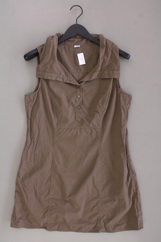 CORLEY Regular Bluse Gr. 40 olivgrün aus Baumwolle