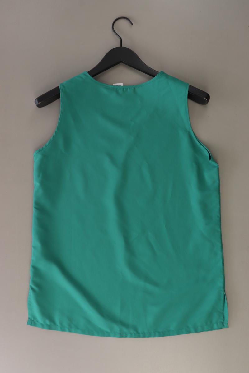 Laura Scott Ärmellose Bluse Gr. 42 grün aus Polyester