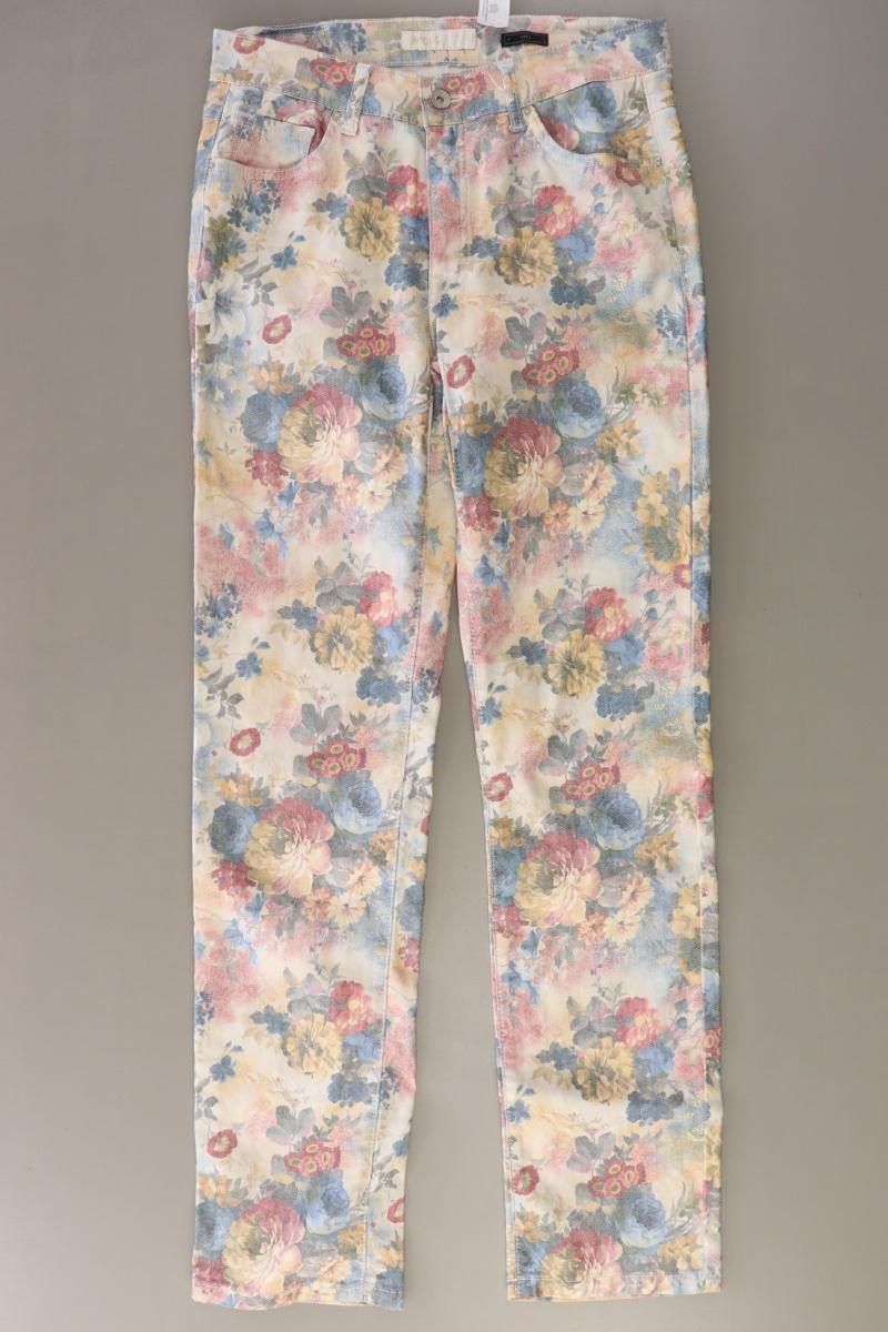 Angels Five-Pocket-Hose Gr. 38 mit Blumenmuster mehrfarbig