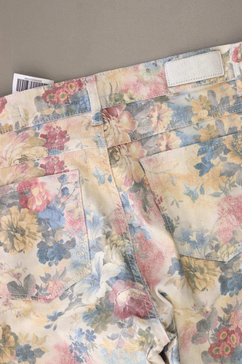 Angels Five-Pocket-Hose Gr. 38 mit Blumenmuster mehrfarbig