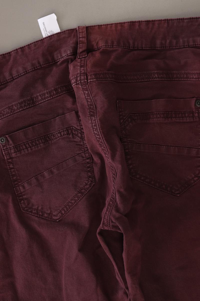 Street One Hose Gr. 38 lila aus Baumwolle