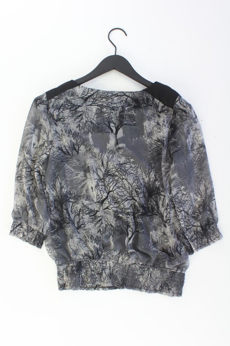 Vero Moda Schluppenbluse Gr. S 3/4 Ärmel grau aus Polyester