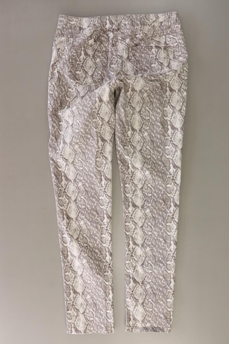 flame Hose Gr. 40 mit Tierdruck creme aus Baumwolle