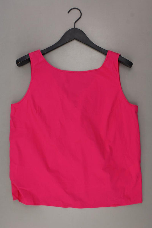 United Colors of Benetton Ärmellose Bluse Gr. L pink aus Baumwolle