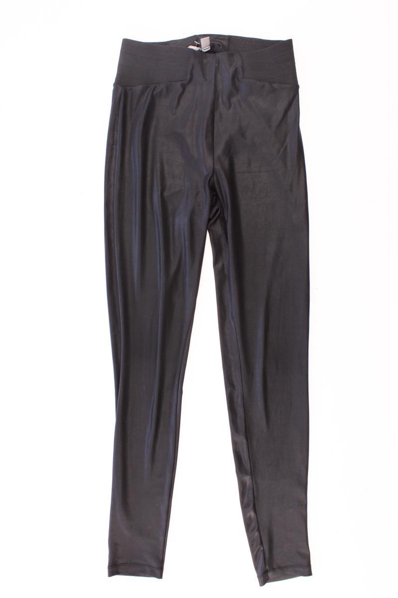 Asos Kunstlederhose Gr. 34 schwarz