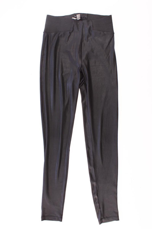 Asos Kunstlederhose Gr. 34 schwarz