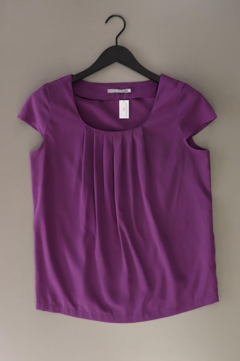 3Suisses Kurzarmbluse Gr. 38 lila aus Polyester