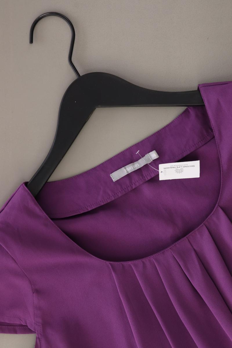 3Suisses Kurzarmbluse Gr. 38 lila aus Polyester
