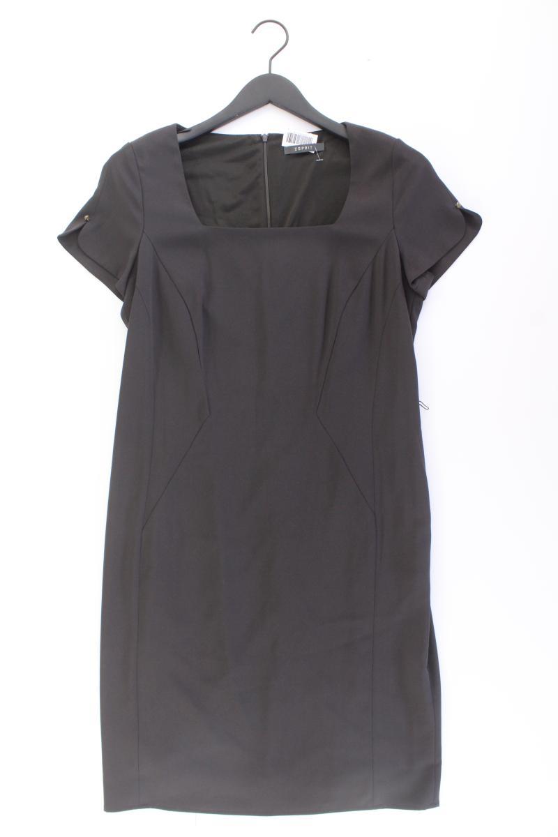 Esprit Bleistiftkleid Gr. 40 Kurzarm schwarz aus Polyester