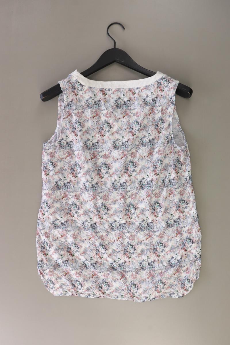 Street One Ärmellose Bluse Gr. 40 mit Blumenmuster mehrfarbig