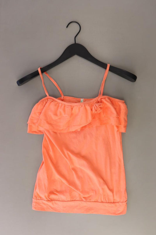 Benetton Spaghetti-Top Gr. XS orange