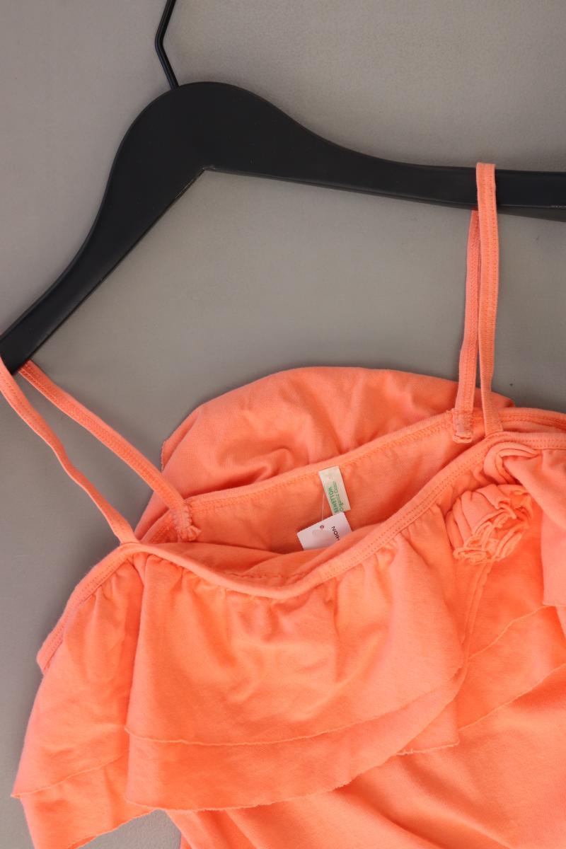 Benetton Spaghetti-Top Gr. XS orange