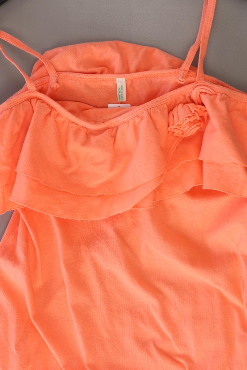 Benetton Spaghetti-Top Gr. XS orange