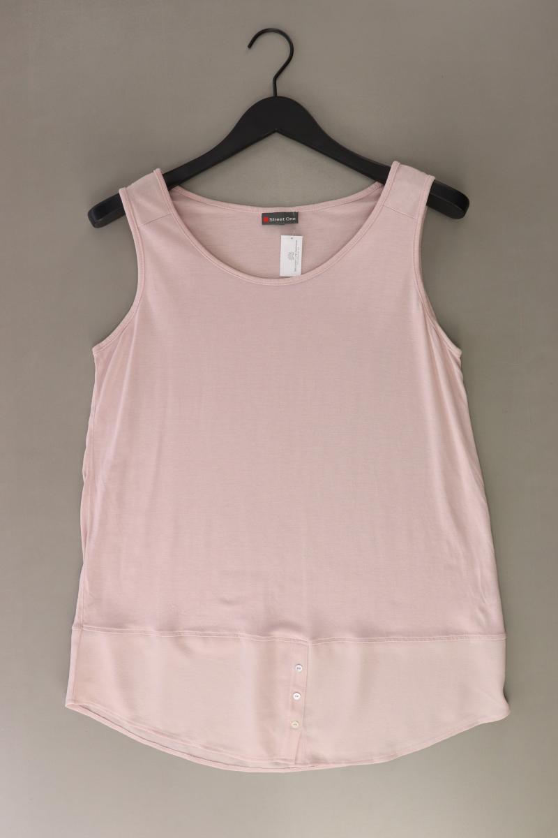 Street One Trägertop Gr. 40 rosa aus Polyester