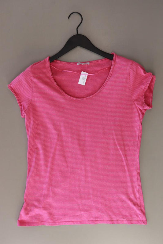 Nice&Chic Ringelshirt Gr. L gestreift Kurzarm pink aus Baumwolle