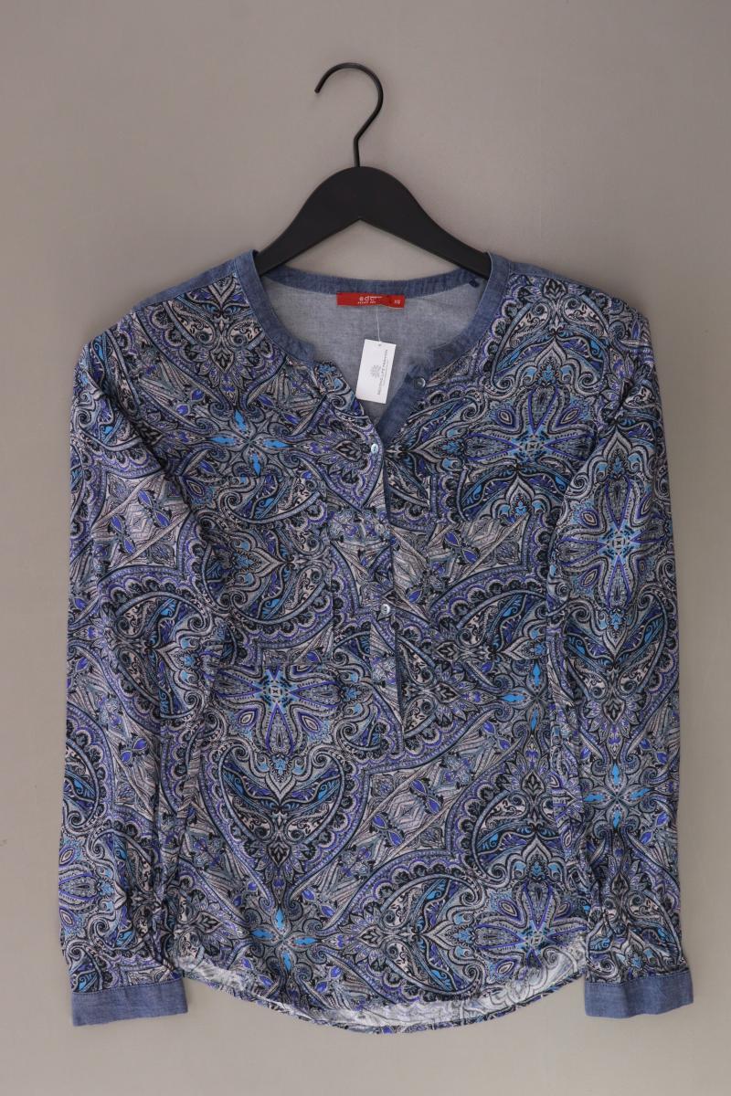 edc by Esprit Langarmbluse Gr. XS blau aus Viskose