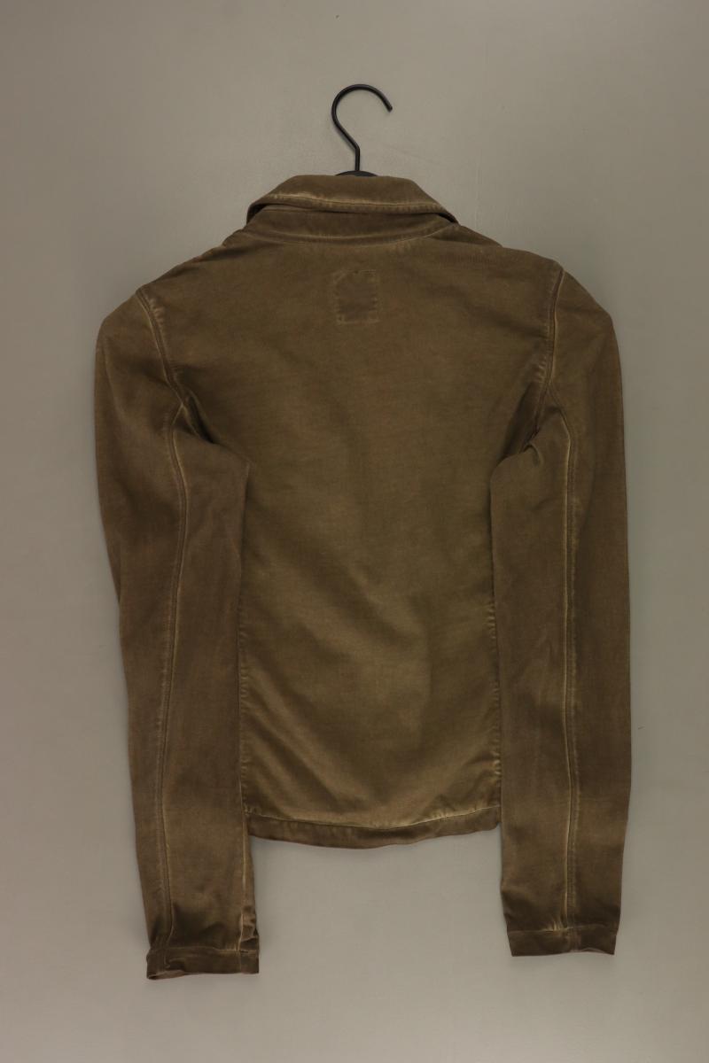 s.Oliver Übergangsjacke Gr. 34 braun aus Baumwolle