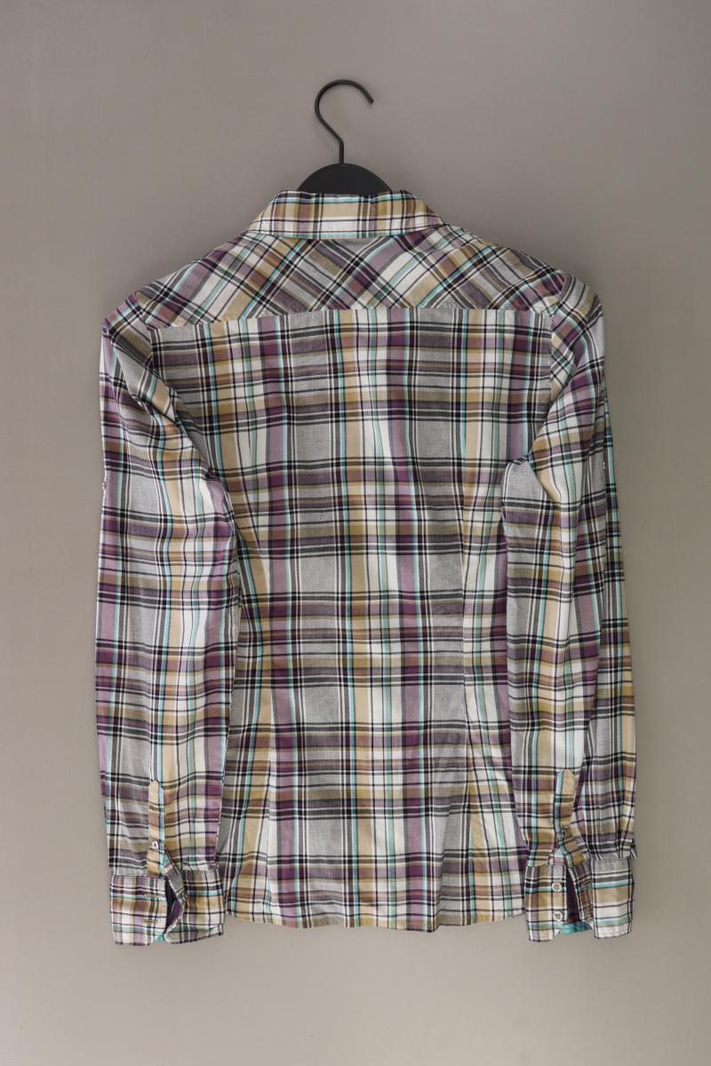 Mexx Karobluse Gr. 38 kariert Langarm mehrfarbig aus Baumwolle