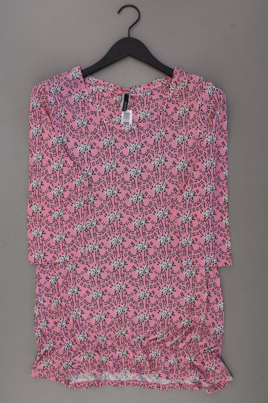 next Printshirt Gr. UK 16 mit Blumenmuster 3/4 Ärmel rosa aus Viskose