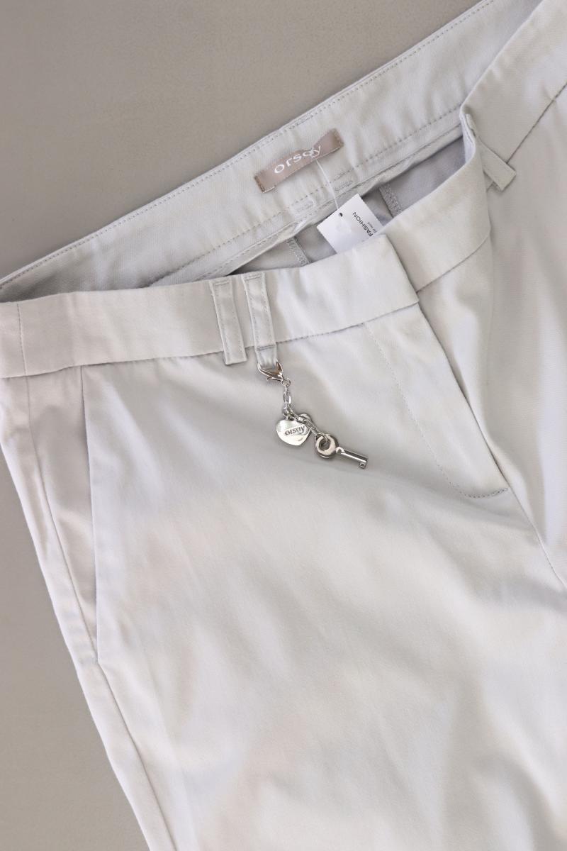 Orsay Hose Gr. 38 grau aus Baumwolle