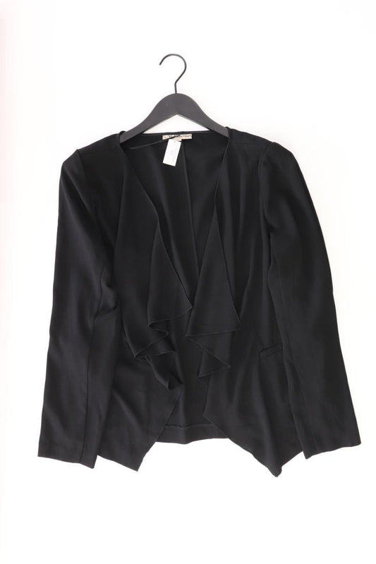 Multiblu Cardigan Gr. 42 Langarm schwarz aus Polyester