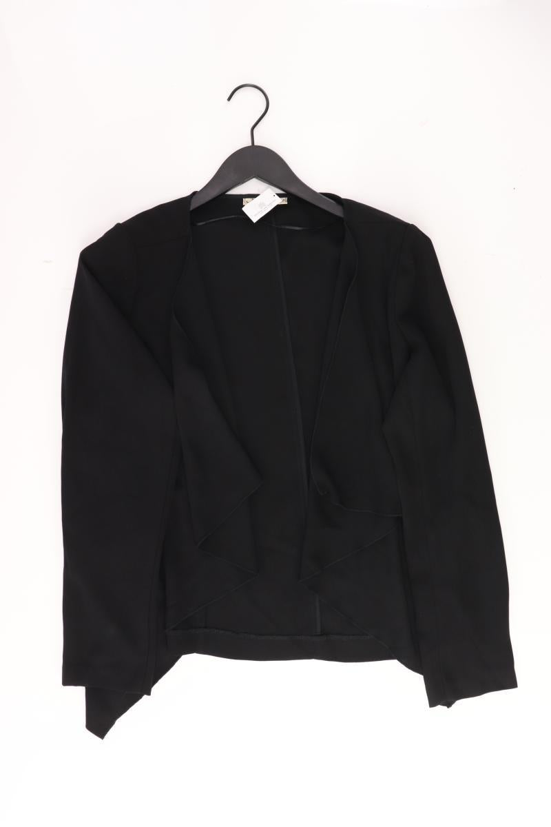 Multiblu Cardigan Gr. 42 Langarm schwarz aus Polyester
