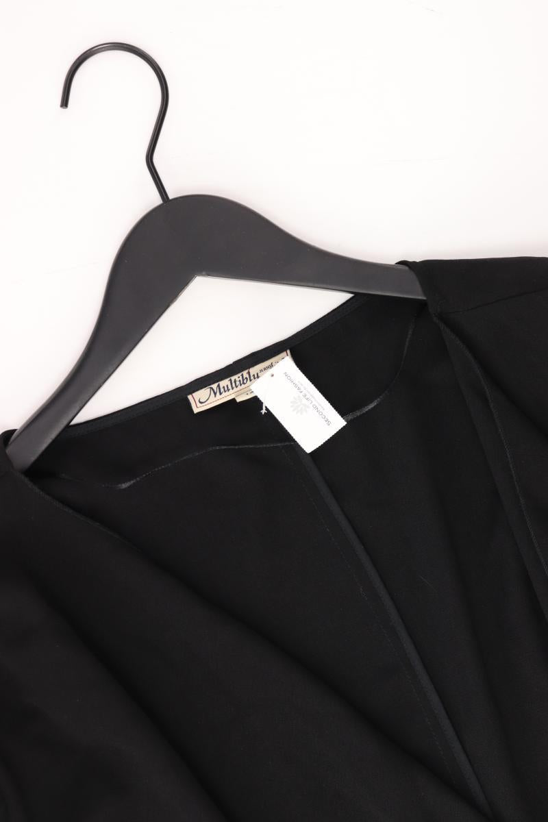 Multiblu Cardigan Gr. 42 Langarm schwarz aus Polyester