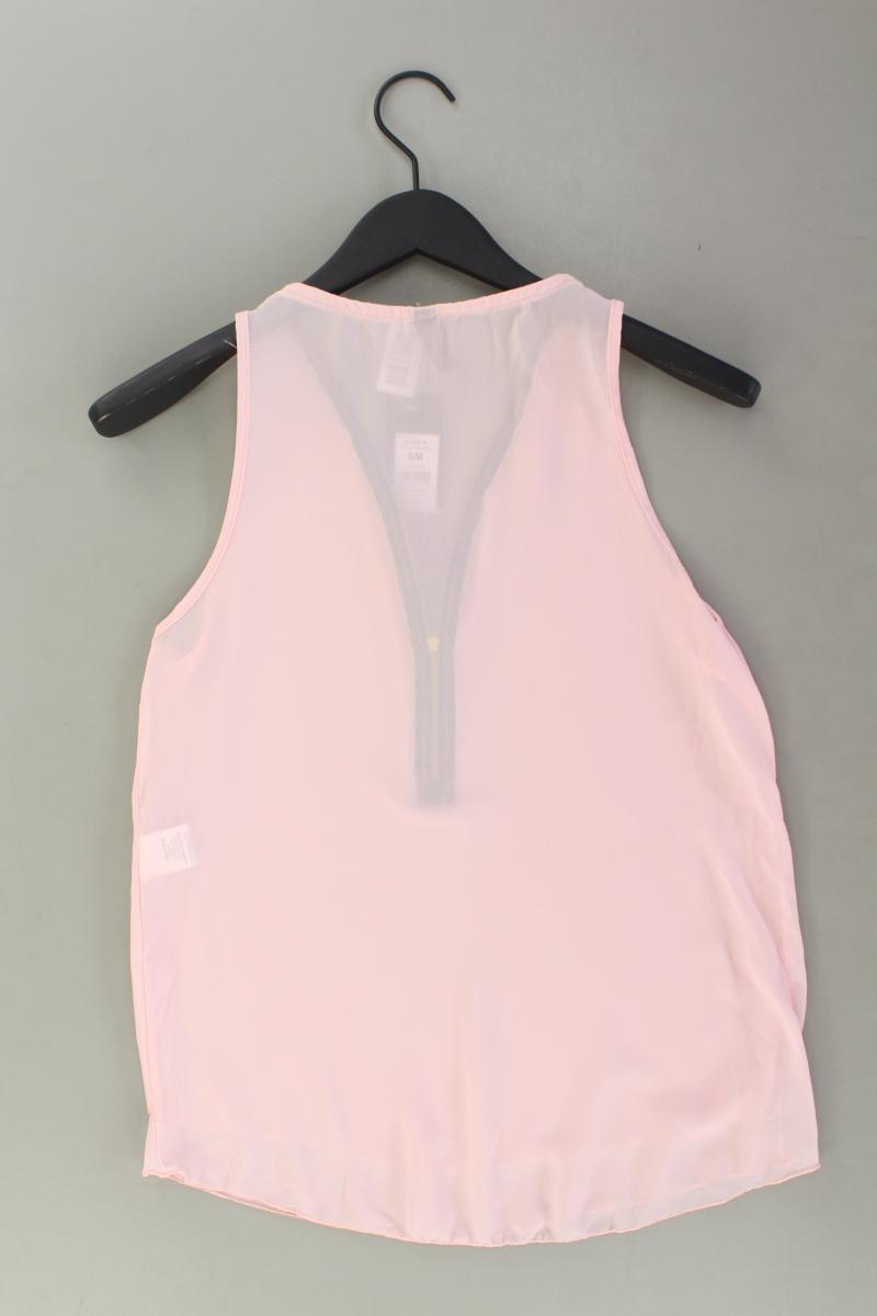 Ärmellose Bluse Gr. S/M neu mit Etikett rosa aus Polyester