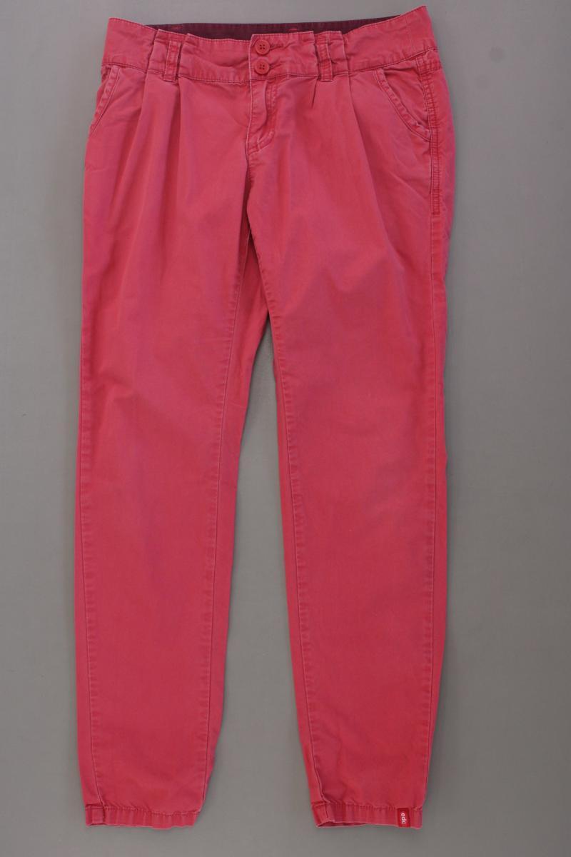 edc by Esprit Chinohose Gr. 34 rot aus Baumwolle