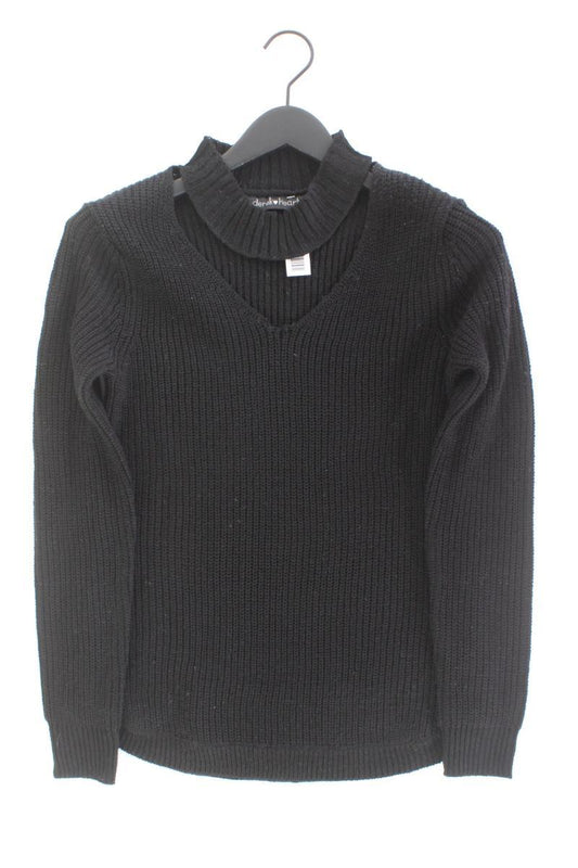 Feinstrickpullover Gr. S schwarz aus Polyacryl