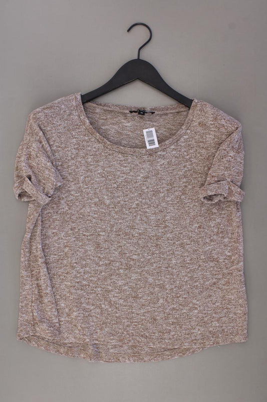 Tally Weijl Strickshirt Gr. XS Kurzarm braun aus Polyester