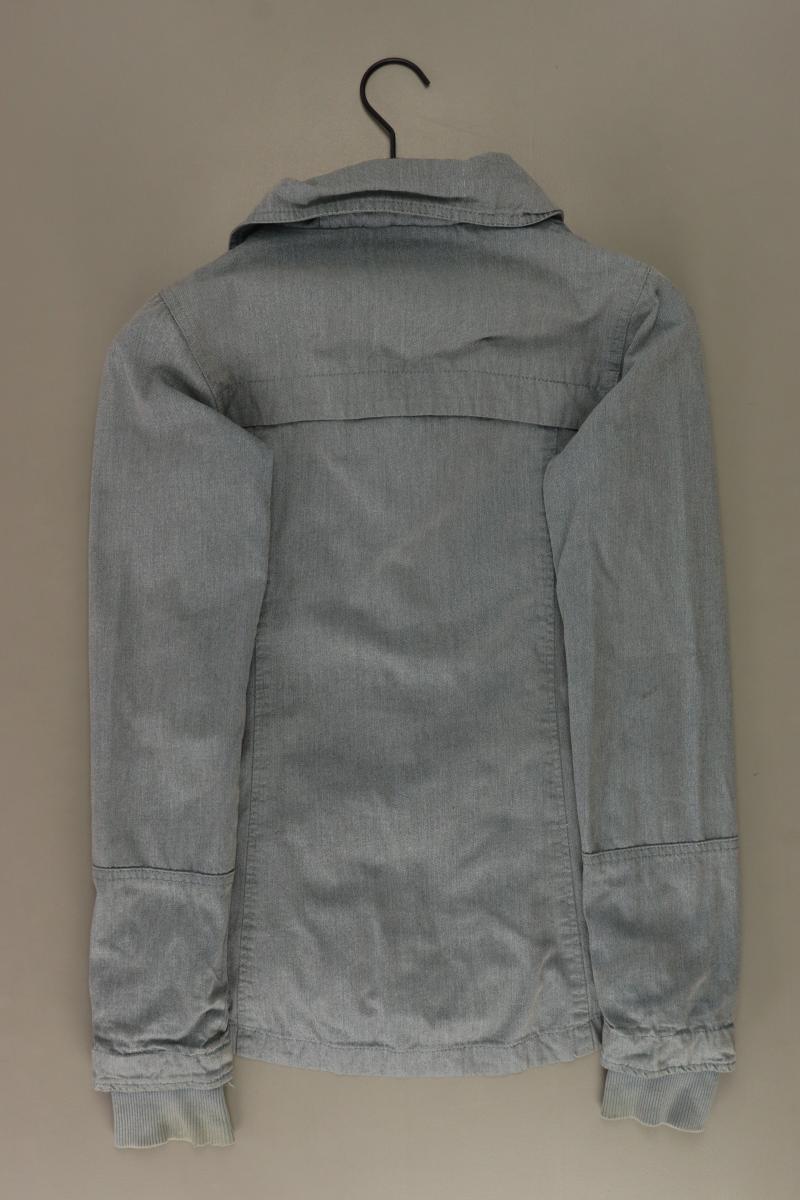 Bench Regular Jacke Gr. S grau aus Baumwolle