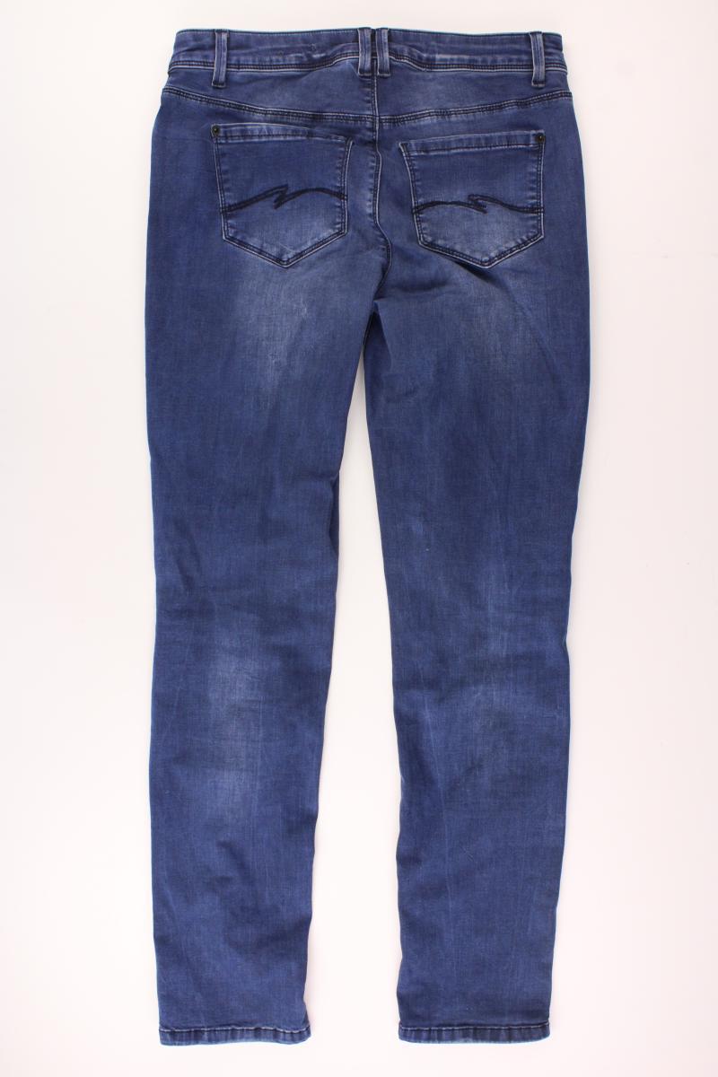 Street One Straight Jeans Gr. 36 blau aus Baumwolle