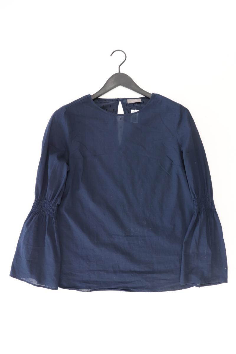 Langarmbluse Gr. 40 blau