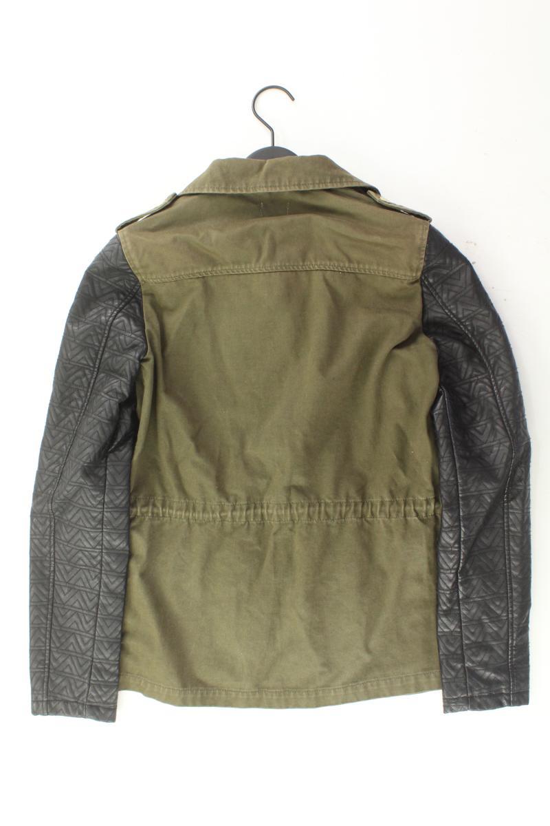 Jacke Gr. 36 olivgrün aus Polyester