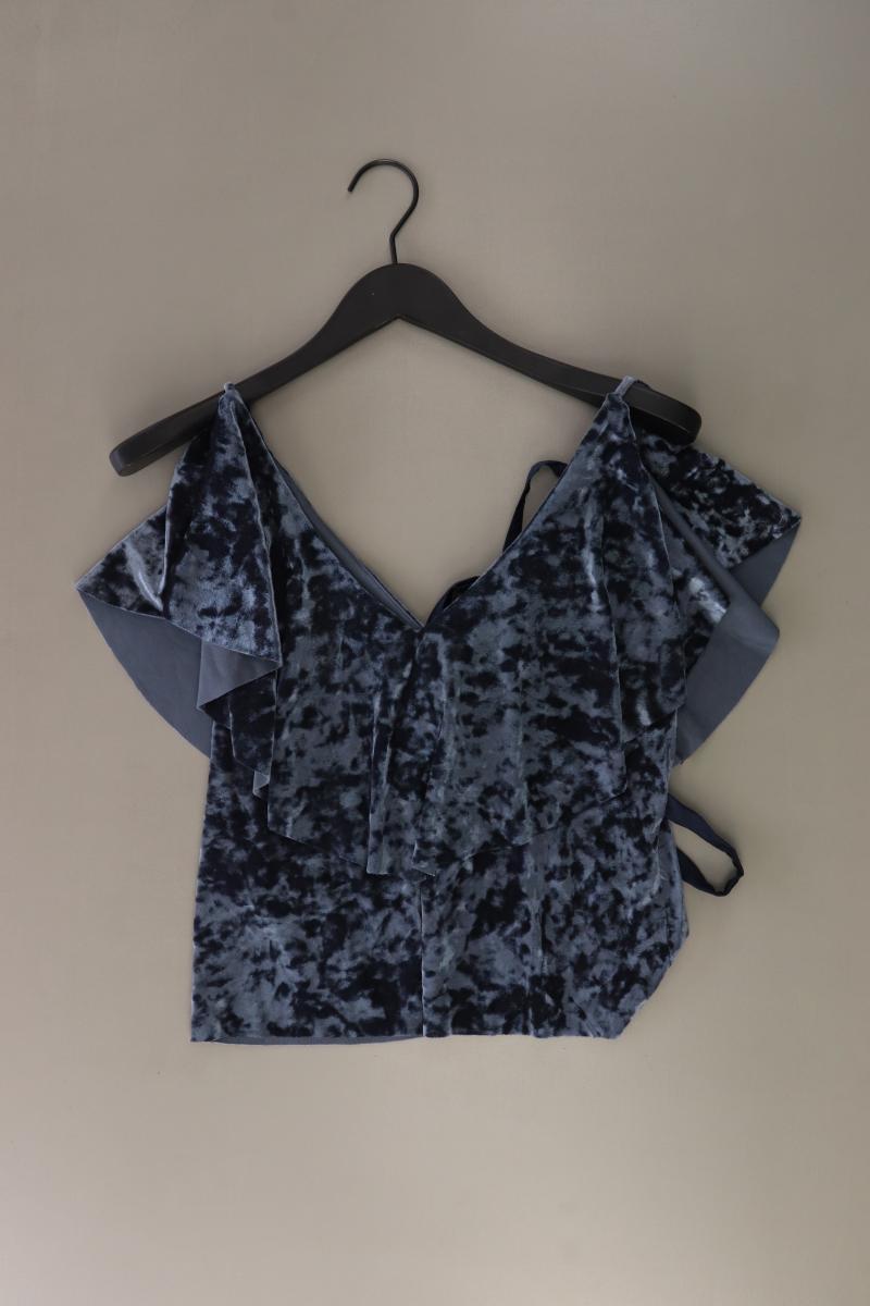 Zara Samttop Gr. S blau
