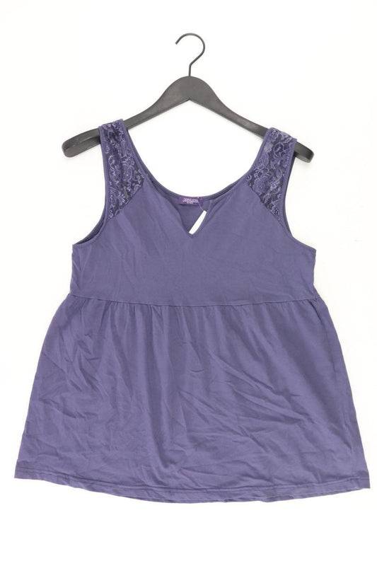 Conleys Trägertop Gr. XL blau aus Baumwolle