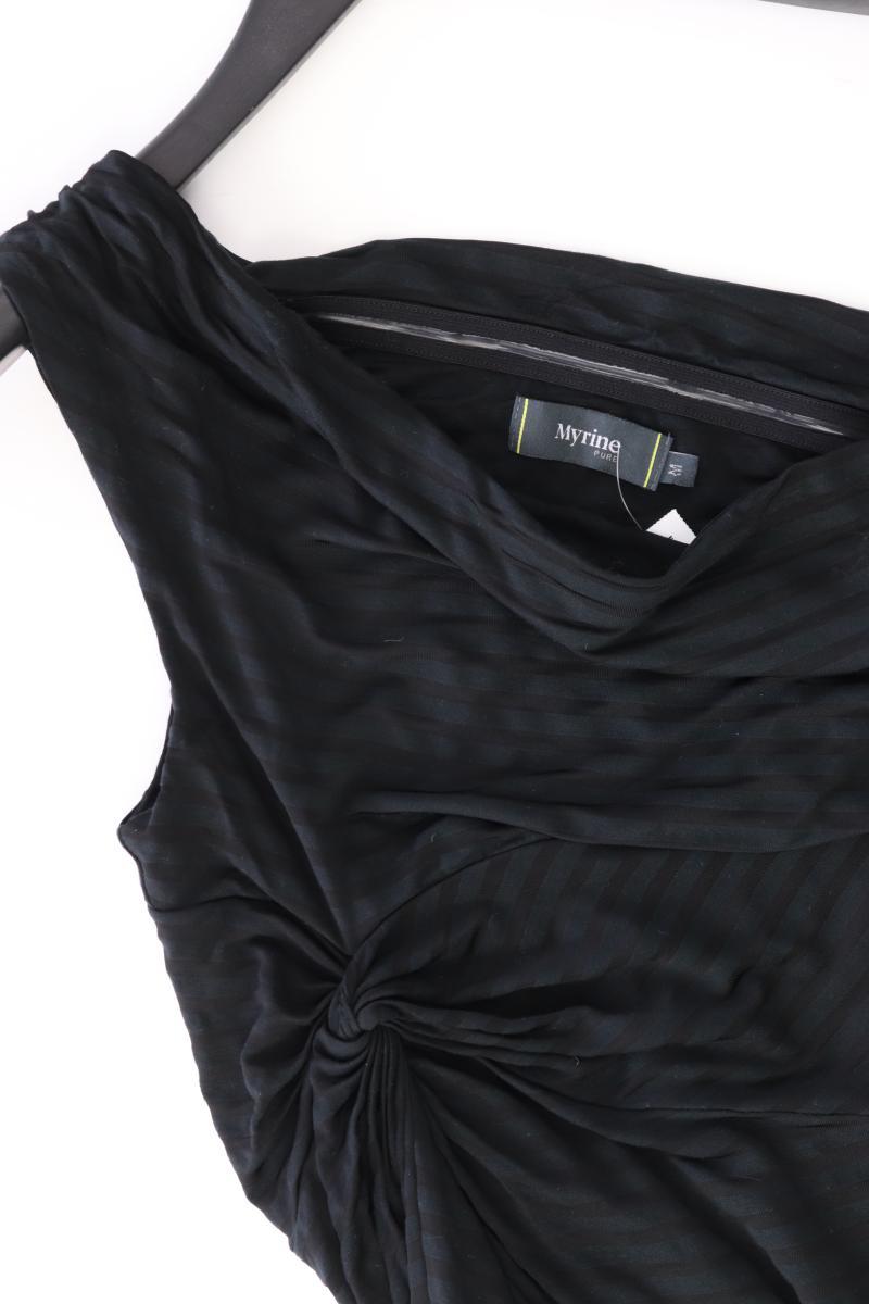 Myrine Pure One Shoulder Kleid Gr. M Träger schwarz aus Viskose